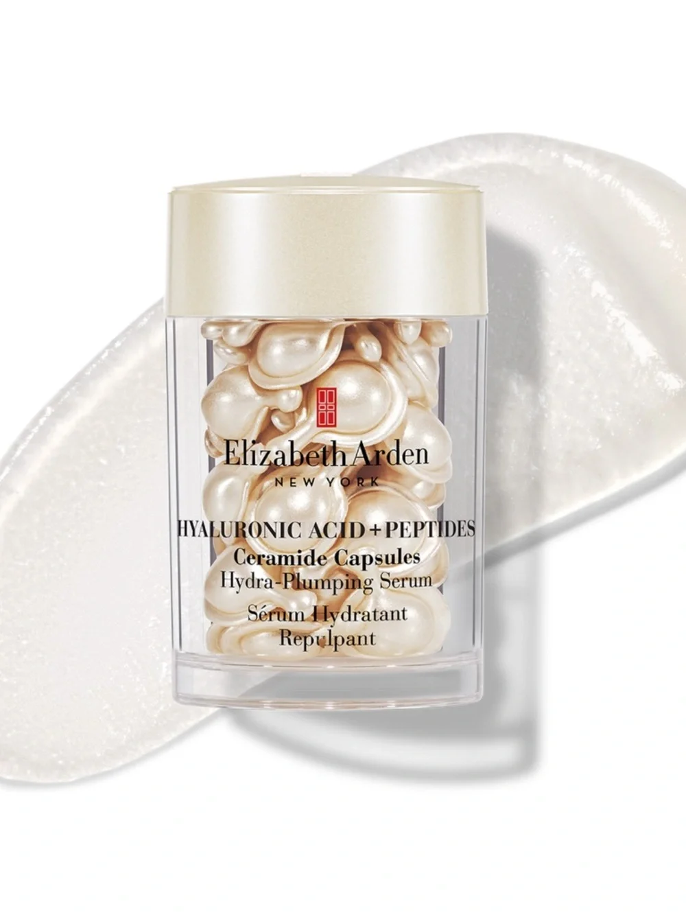 Elizabeth Arden Hyaluronic Acid Ceramide Capsules 30 Ct Hydra Plumping Serum